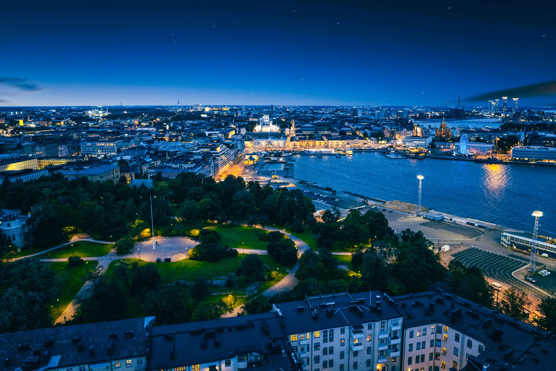 Helsinki valaistuksen ohjaus C2 SmartLight Hansab